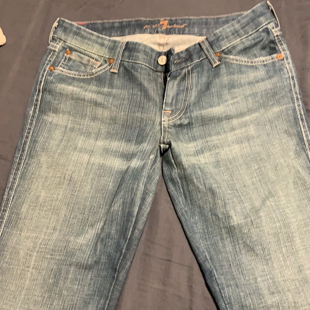 7 for all mankind “A” pocket jeans y2k - Picture 2 of 5